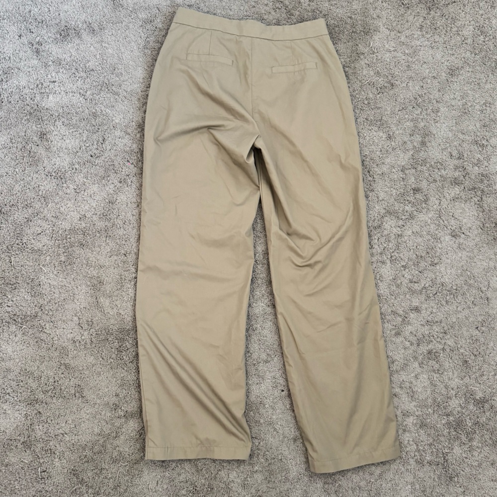 Aritzia Sunday Best Charlie Wide Leg Trousers Taupe Beige Size 8 - Picture 10 of 10